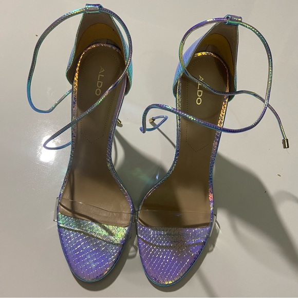 Aldo Iridescent stiletto heels size 8.5- Never worn! - Picture 4 of 9